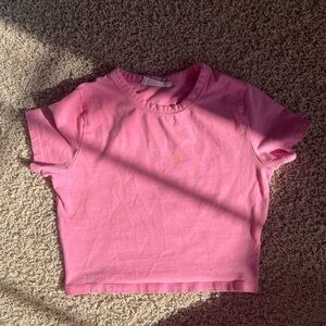 Cotton On Pink Crop Top